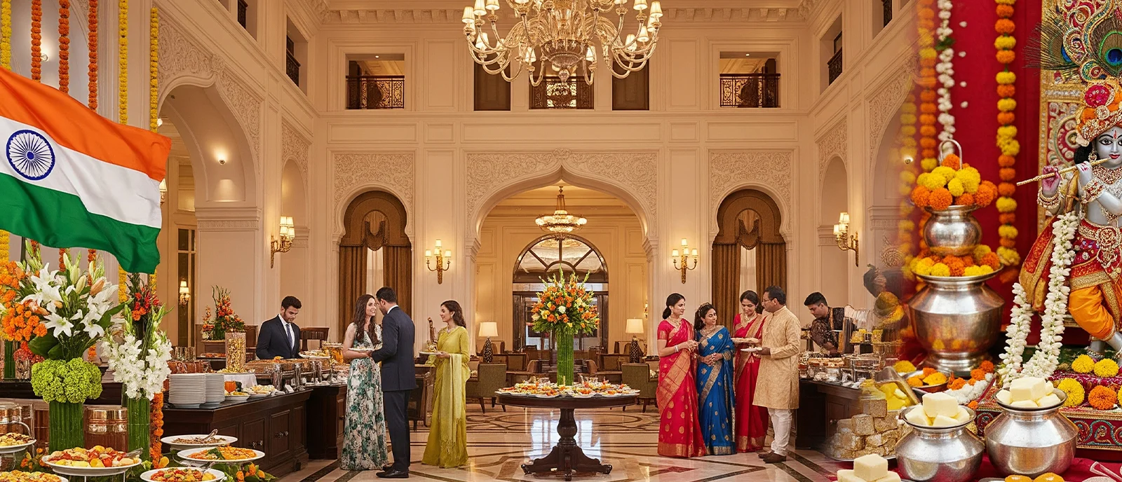 Celebrate the Independence Day–Janmashtami Long Weekend at The LaLiT
